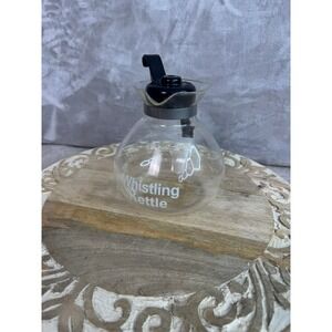 Glass Whistling Kettle 24oz Min Cafe Brew Collection Pour Over Coffee